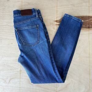 Madewell High Riser Skinny Denim Blue Jeans Women’s 26x27